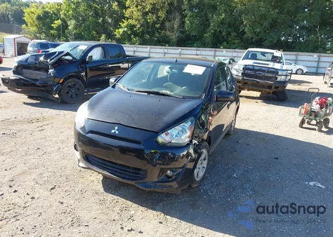 2014 Mitsubishi Mirage De z USA, uszkodzony, nr VIN ML32A3HJ5EH005971